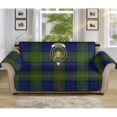 Dundas Modern Tartan Crest Sofa Protector